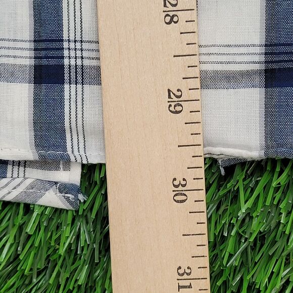 Vintage LEE Snap Button Shirt Large 22x29 Blue - Picture 9 of 14